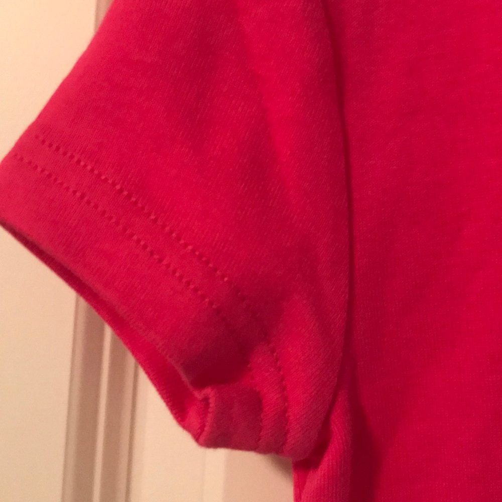 Tommy Hilfiger cheerful tee in bright pink - Picture 4 of 4